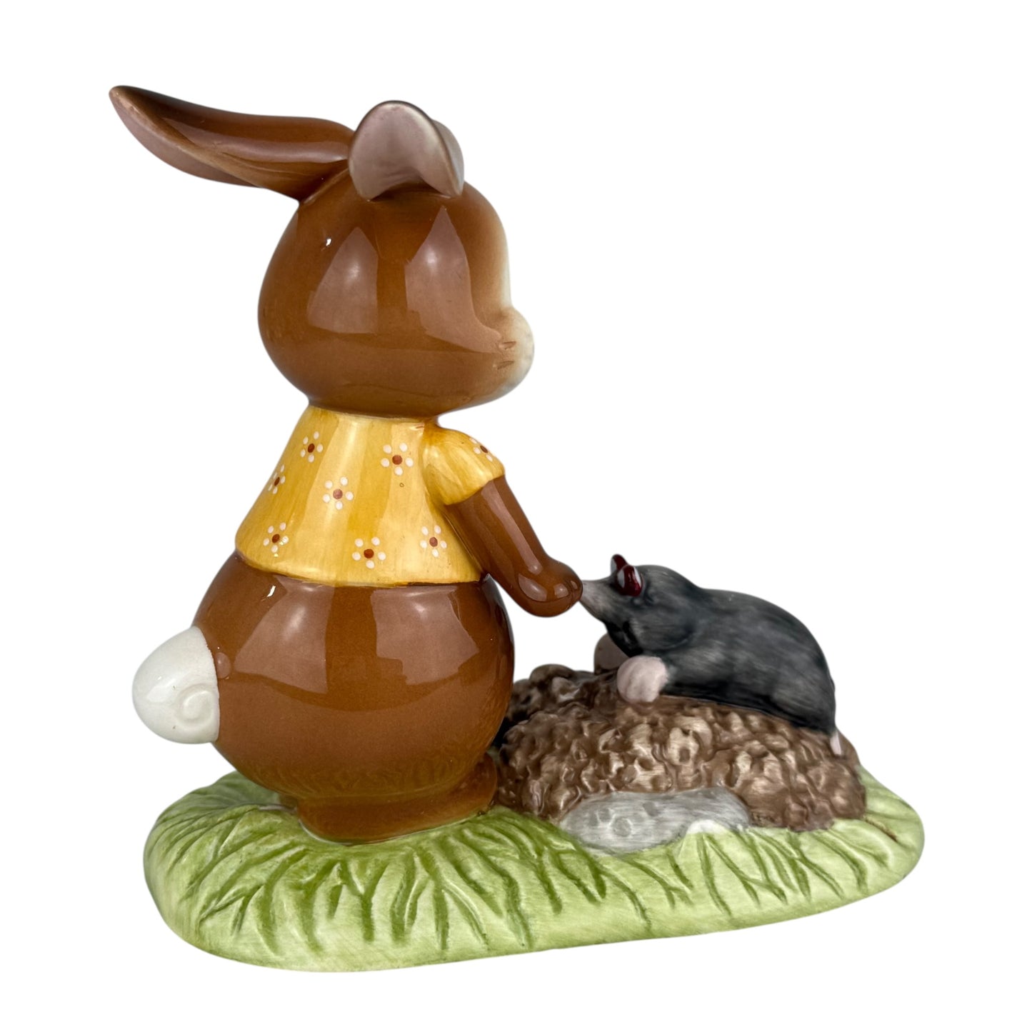 Goebel Bunny Figurine “Mein Kleiner Freund” Vintage Porcelain Rabbit Easter Decor Germany 11cm Collectible