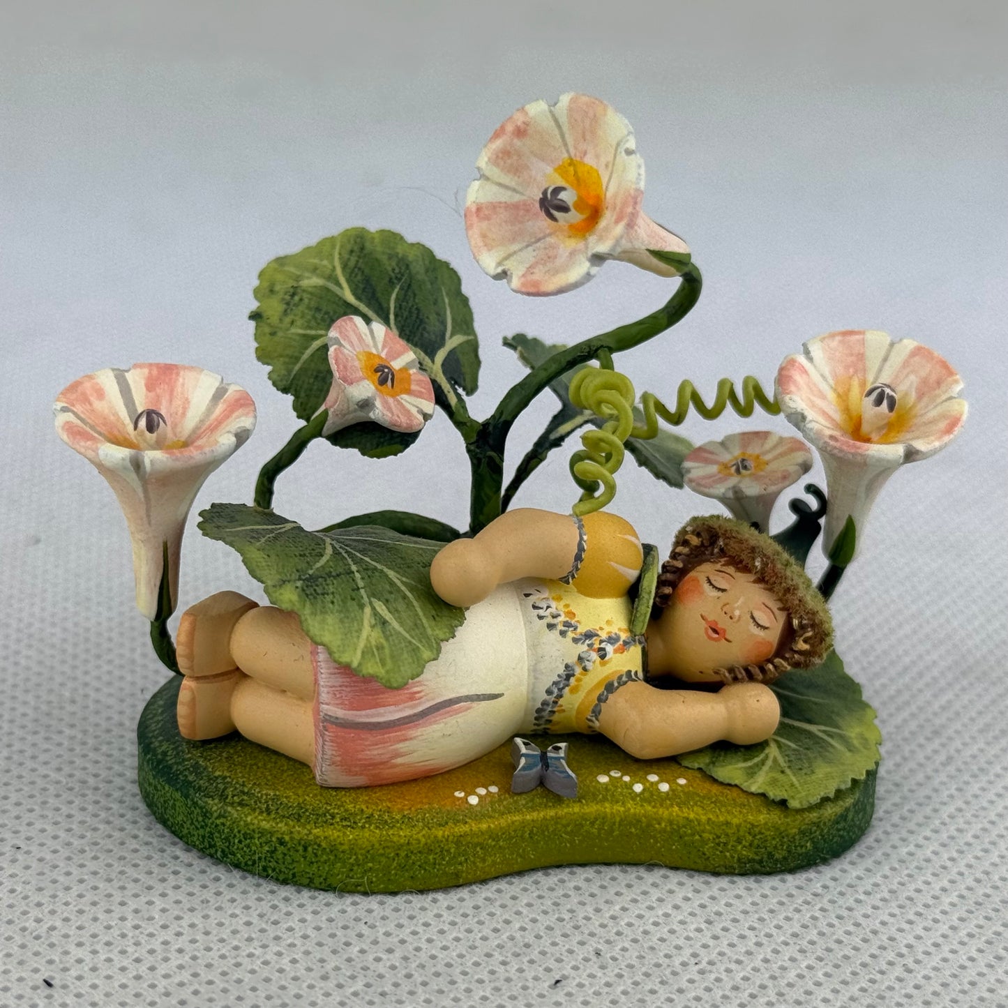Käthe Wohlfahrt Kindertraum Ackerwinde 2005 Signed Gudrun Galler Limited 774/800 Figur Box
