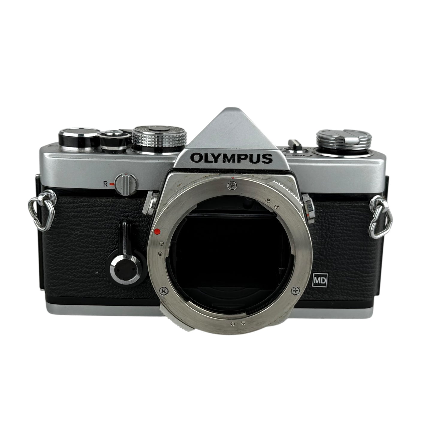 Olympus OM-1 35mm SLR Film Camera Zuiko 50mm f1.8 Lens Tested Working Vintage