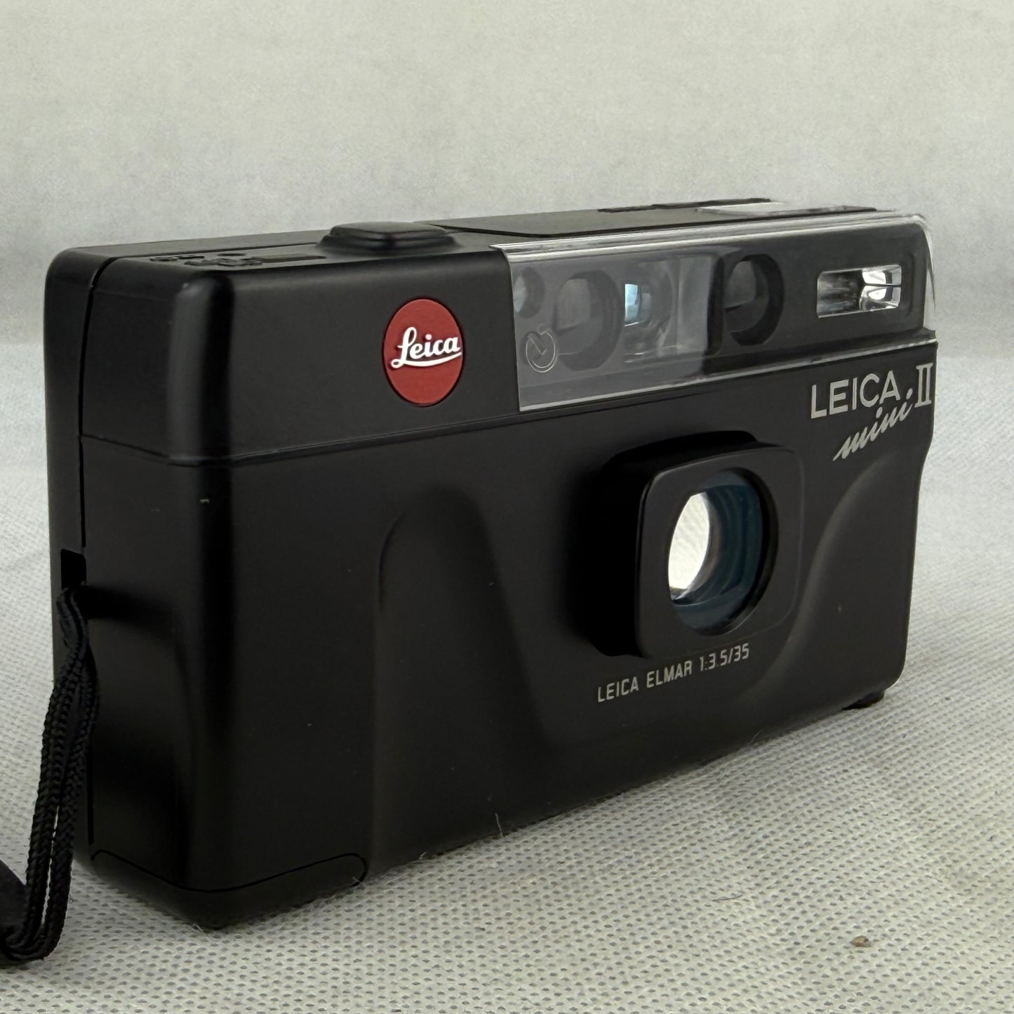 Leica mini II 35mm Film Camera Black Leica Elmar 35mm f/3.5 Vintage German