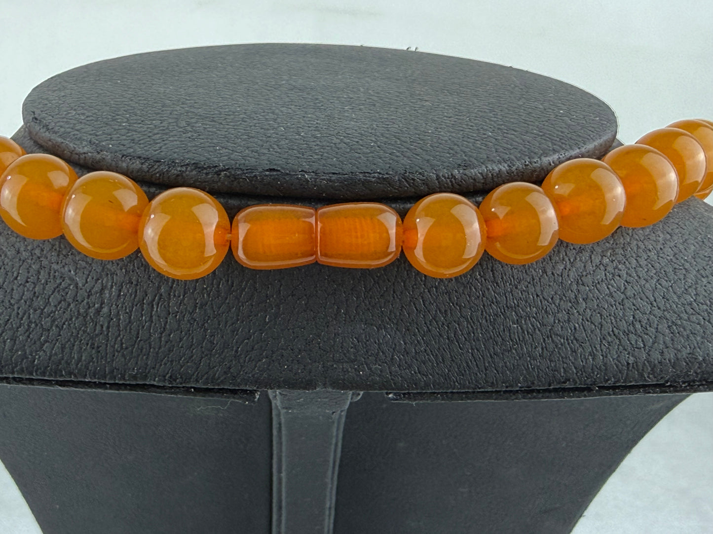 Genuine Baltic Amber Necklace 78cm 60g Natural Butterscotch Round Beads Vintage Statement