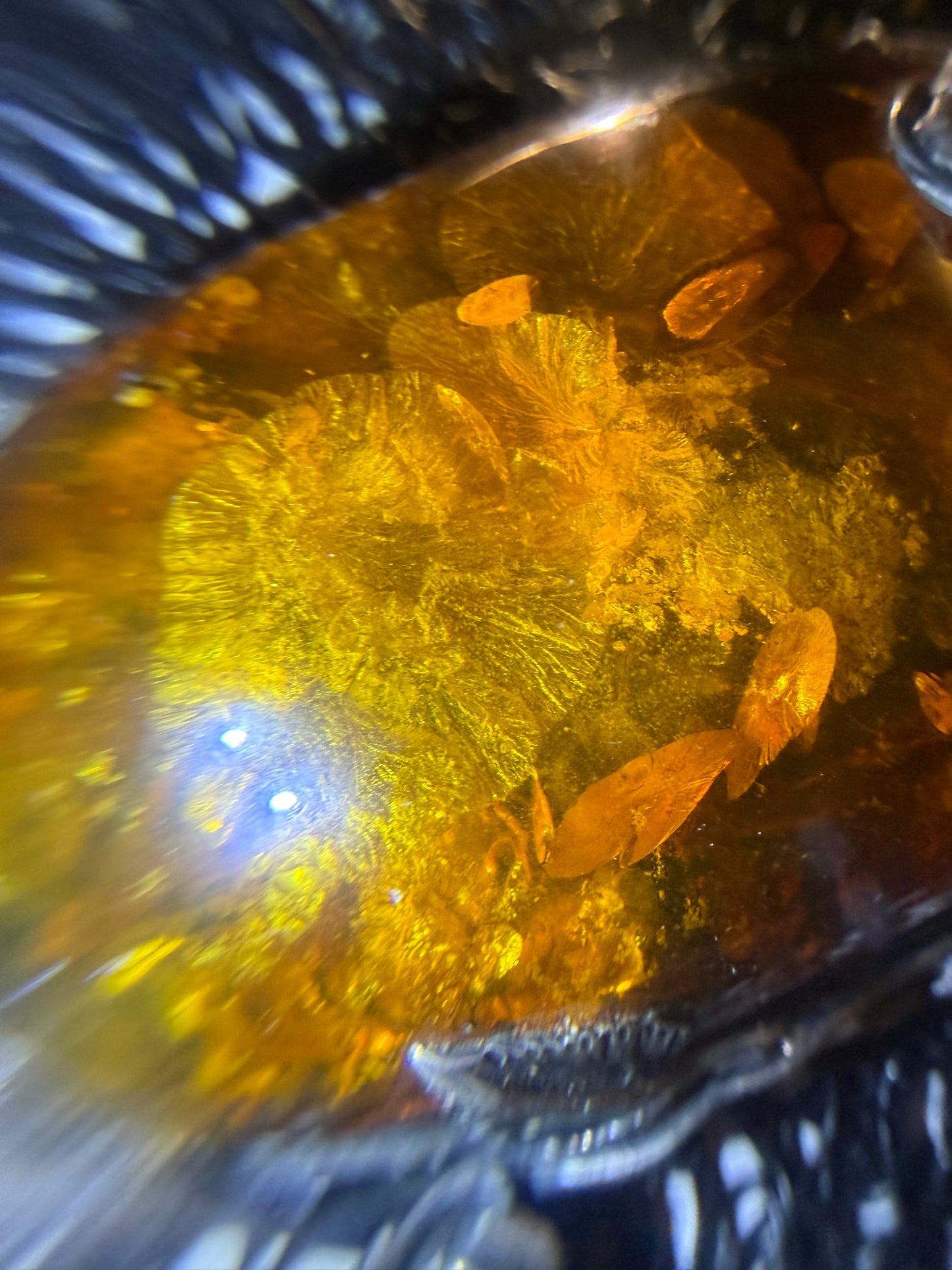 Museum Size Baltic Amber Pendant 105 g Natural Inclusions Sterling Silver 925 Rare Collector Specimen