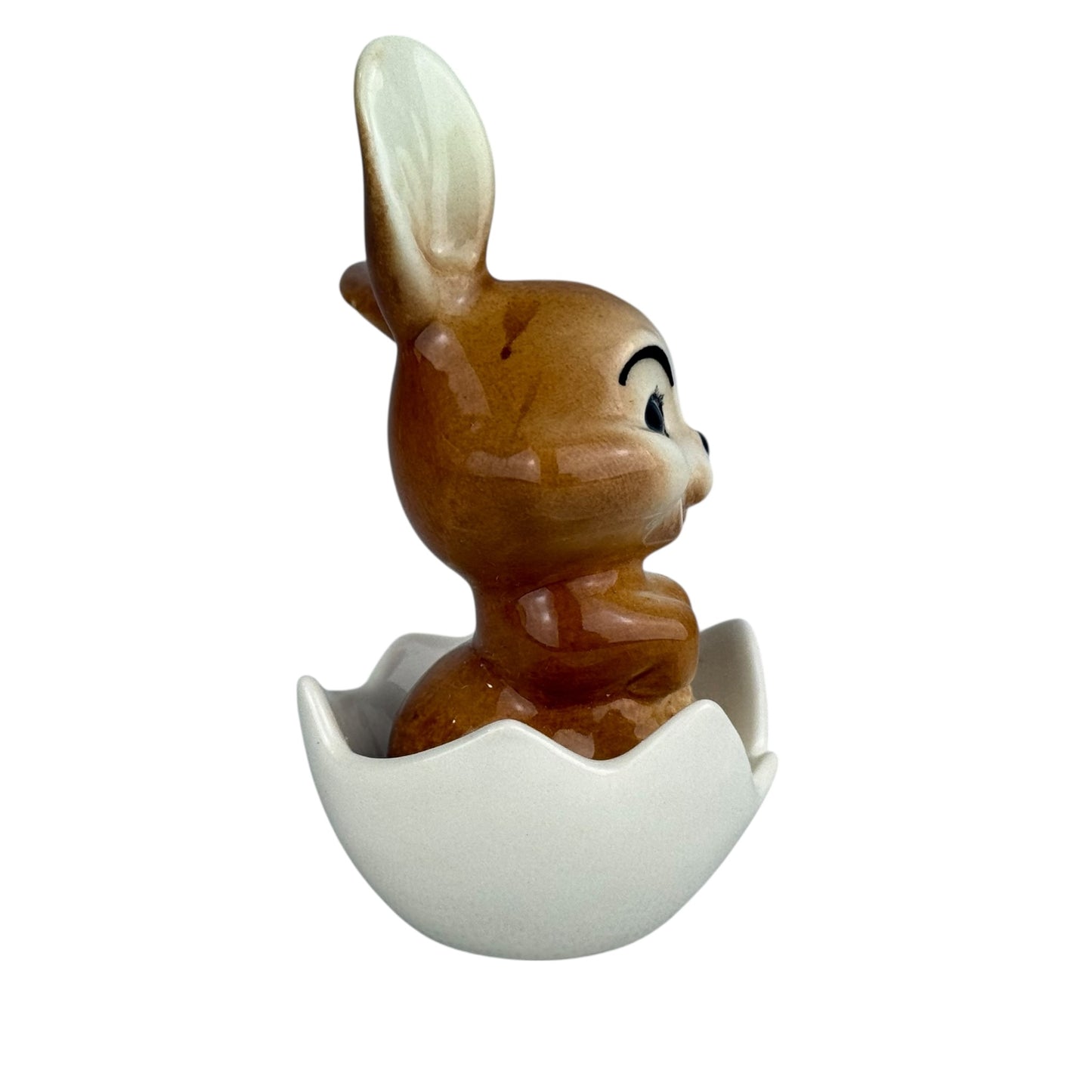 Goebel Bunny in Egg Figurine Vintage Porcelain Rabbit Easter Chick Egg Cup 9cm Germany Collectible