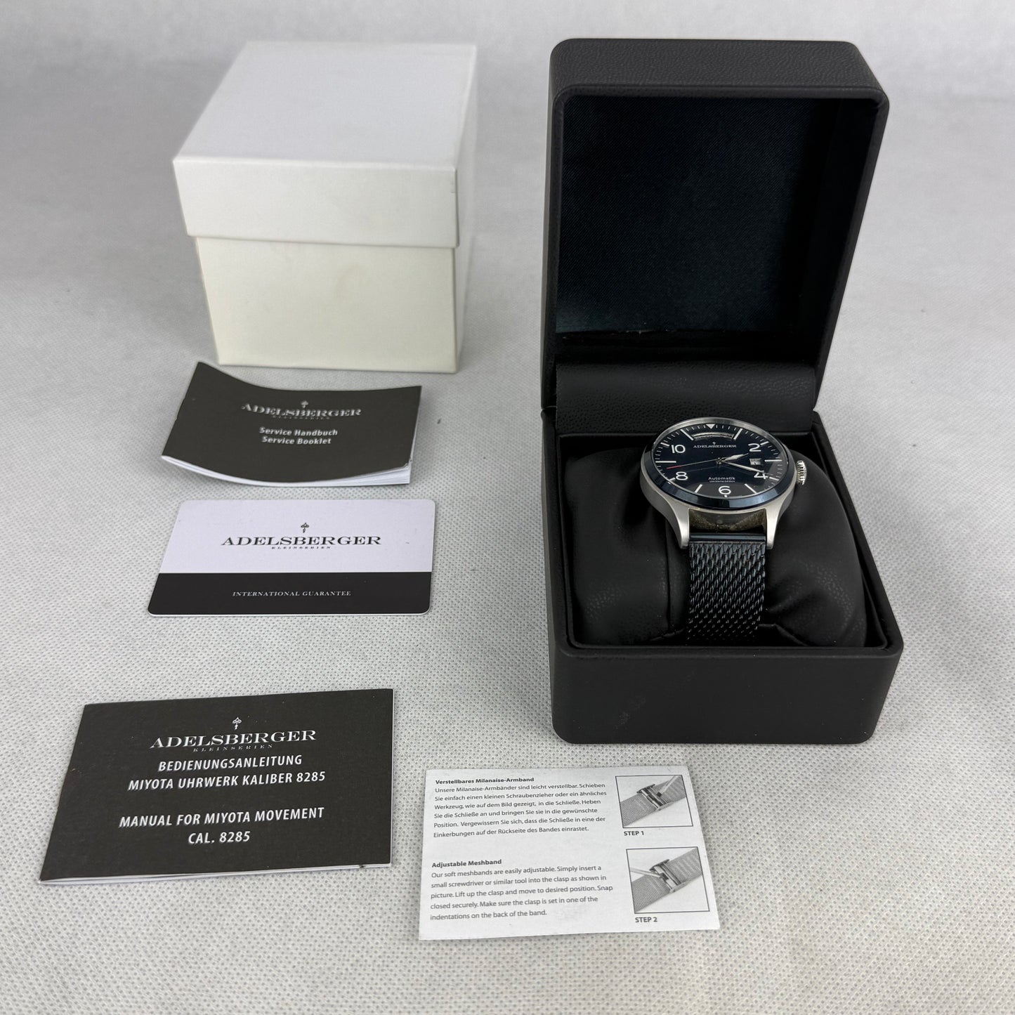 Adelsberger Automatic Wristwatch Limited Edition with Box & Papers