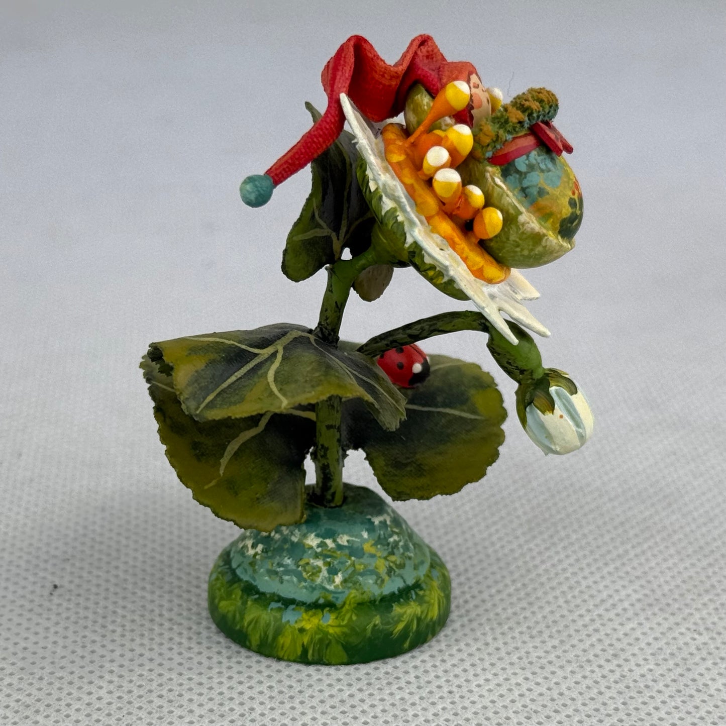 Kindertraum Waldfreund's Wunderblume Figur 2001 Käthe Wohlfahrt Limited Edition 627/1000