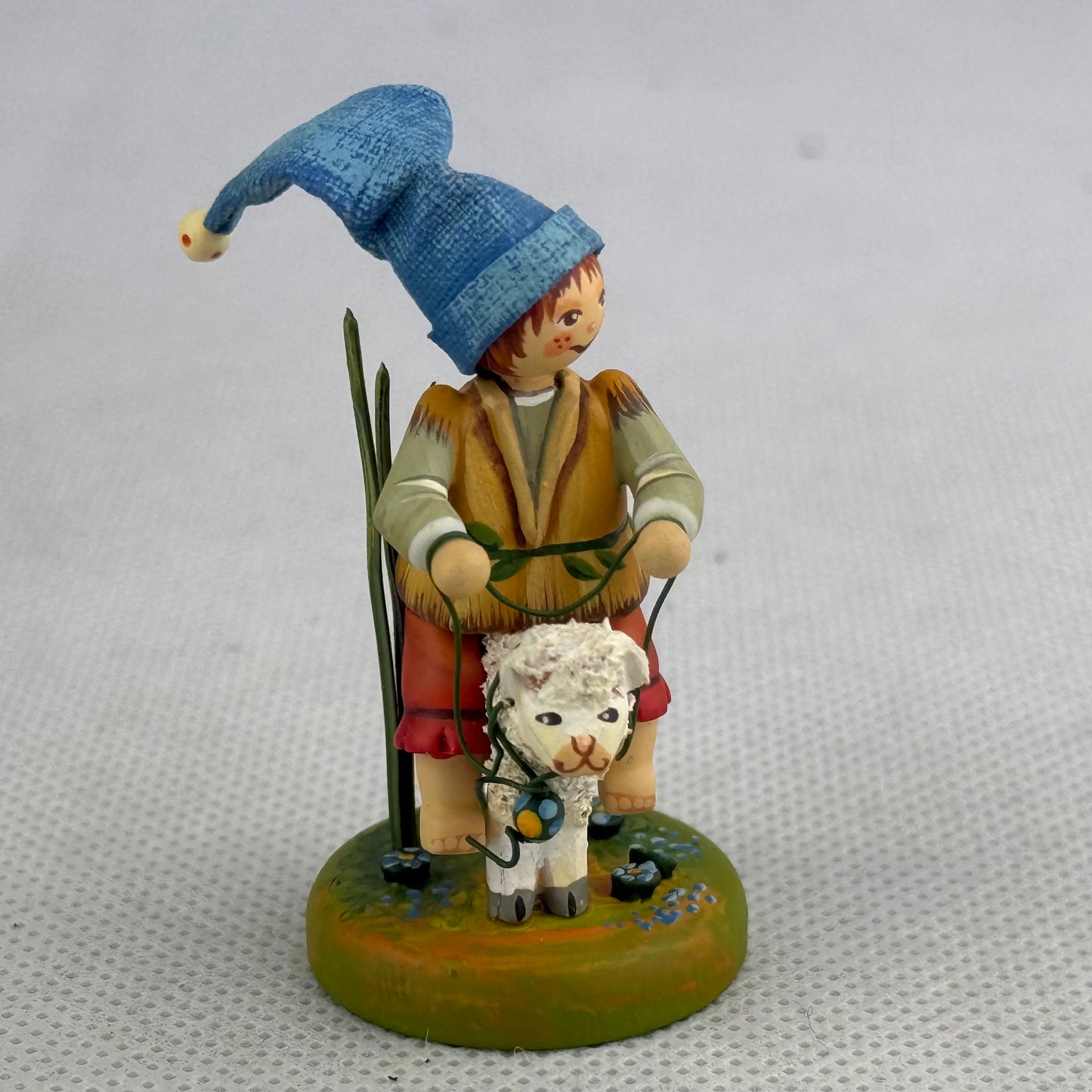 Käthe Wohlfahrt Kindertraum Figur 2006 Signed Gudrun Galler Limited Edition 306/800 Sheep