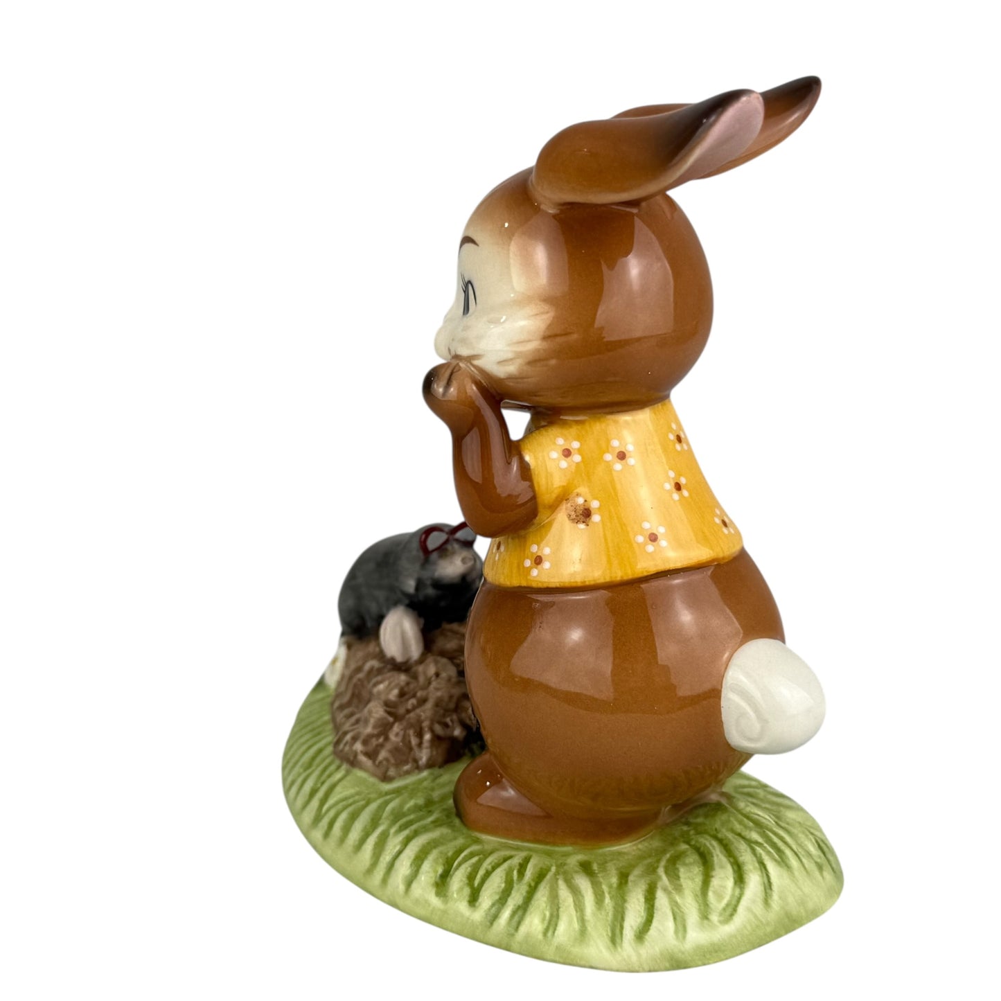 Goebel Bunny Figurine “Mein Kleiner Freund” Vintage Porcelain Rabbit Easter Decor Germany 11cm Collectible