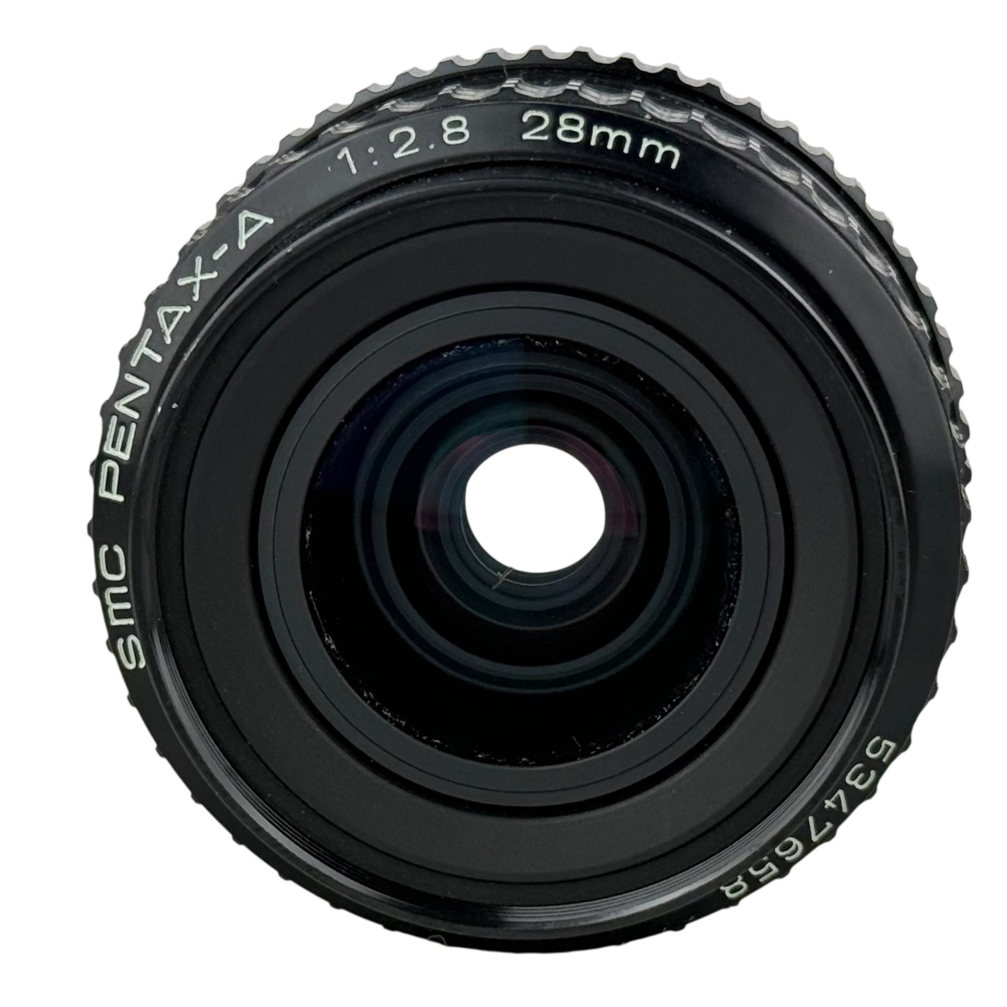 SMC Pentax-A 28mm f2.8 Lens K Mount Wide Angle Vintage Tested Clean Glass