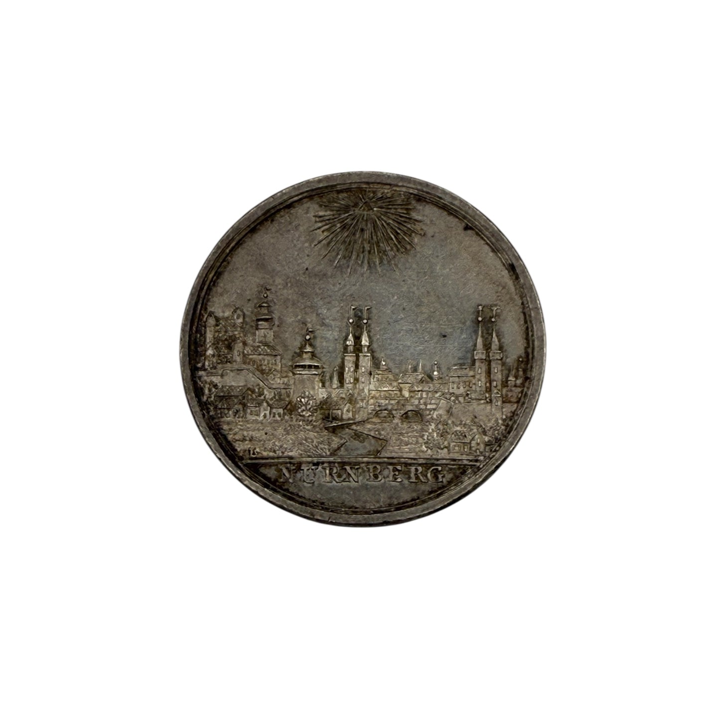 1764 Nuremberg City Silver Commemorative Medal – Holy Roman Empire, Germany