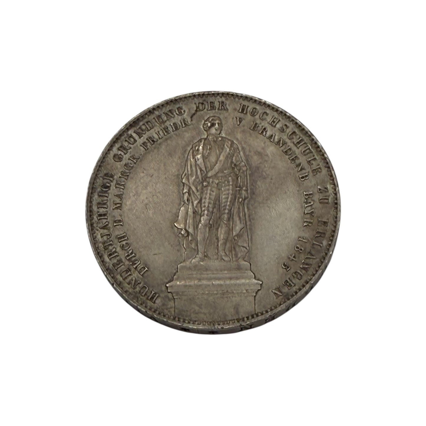 1848 Bavaria Silver 3½ Gulden (2 Thaler) Coin – Ludwig I, König von Bayern