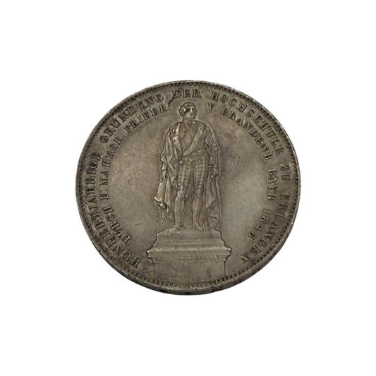 1848 Bavaria Silver 3½ Gulden (2 Thaler) Coin – Ludwig I, König von Bayern