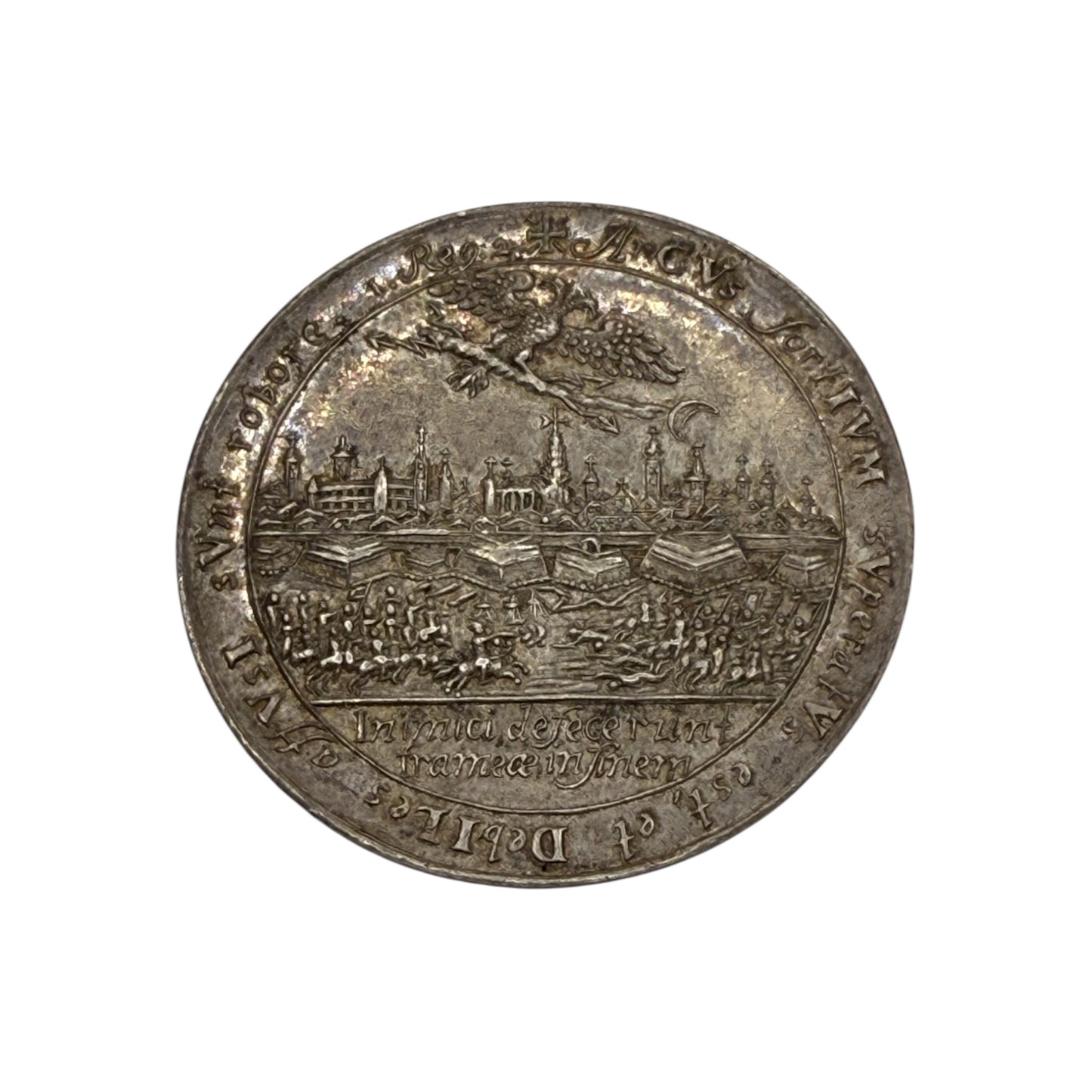 1683 Vienna liberation commemorative medal obverse bust