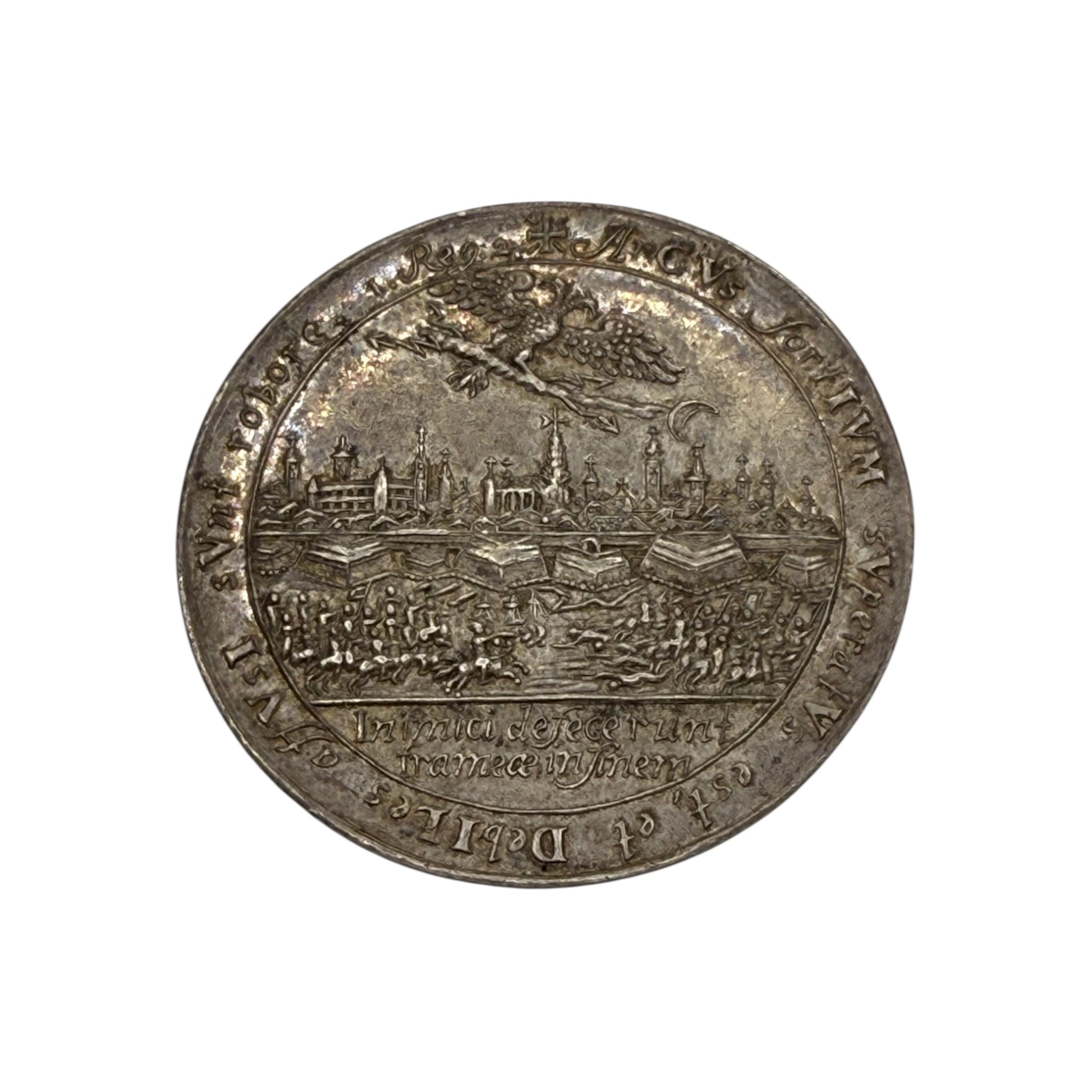 1683 Vienna liberation commemorative medal obverse bust